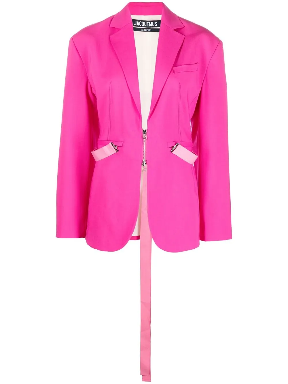 Jacquemus pink sale coat