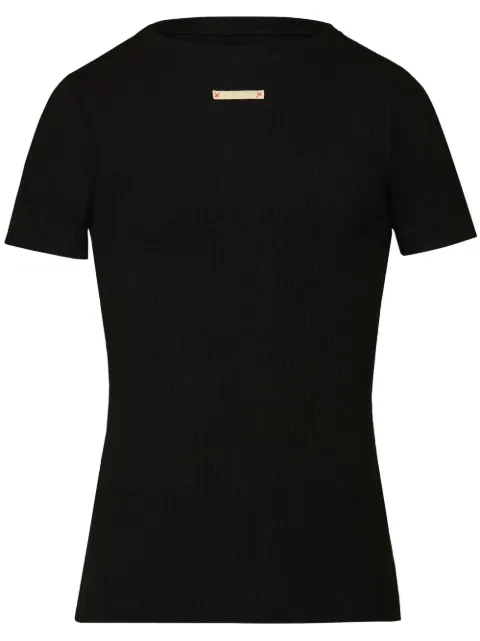 Maison Margiela Fancy ribbed-knit T-shirt