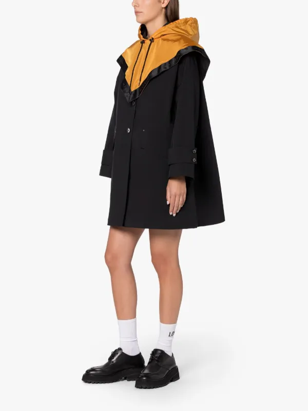 Casey Pop Orange Nylon Hood