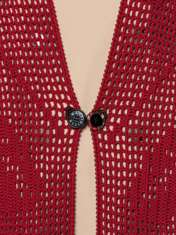 CHIARA IS | Burgundy Wool Shawl