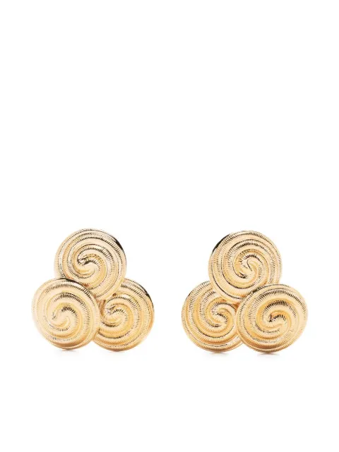DESTREE Sonia whirlpool clip-on earrings