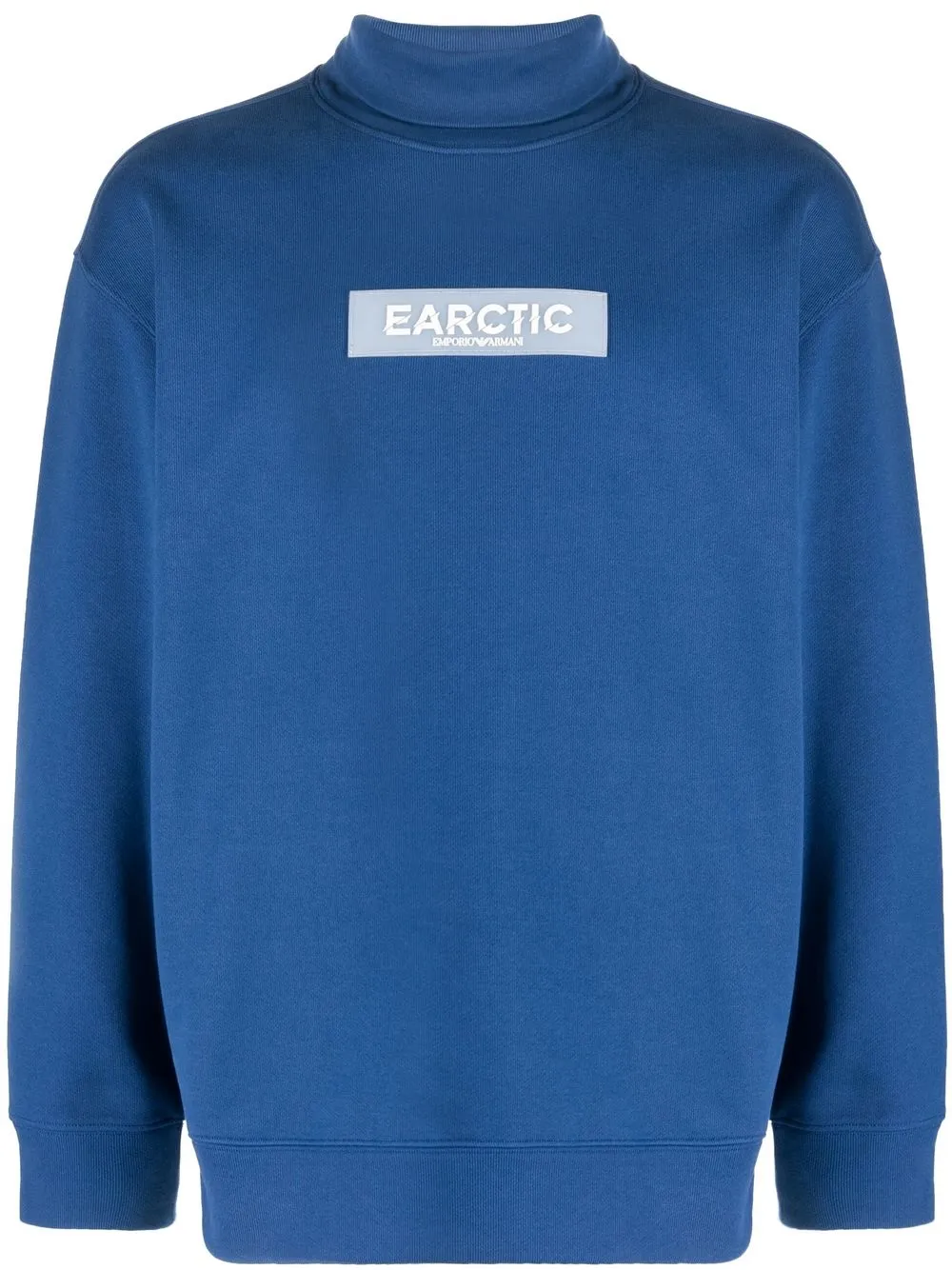 

Emporio Armani sudadera con cuello vuelto - Azul