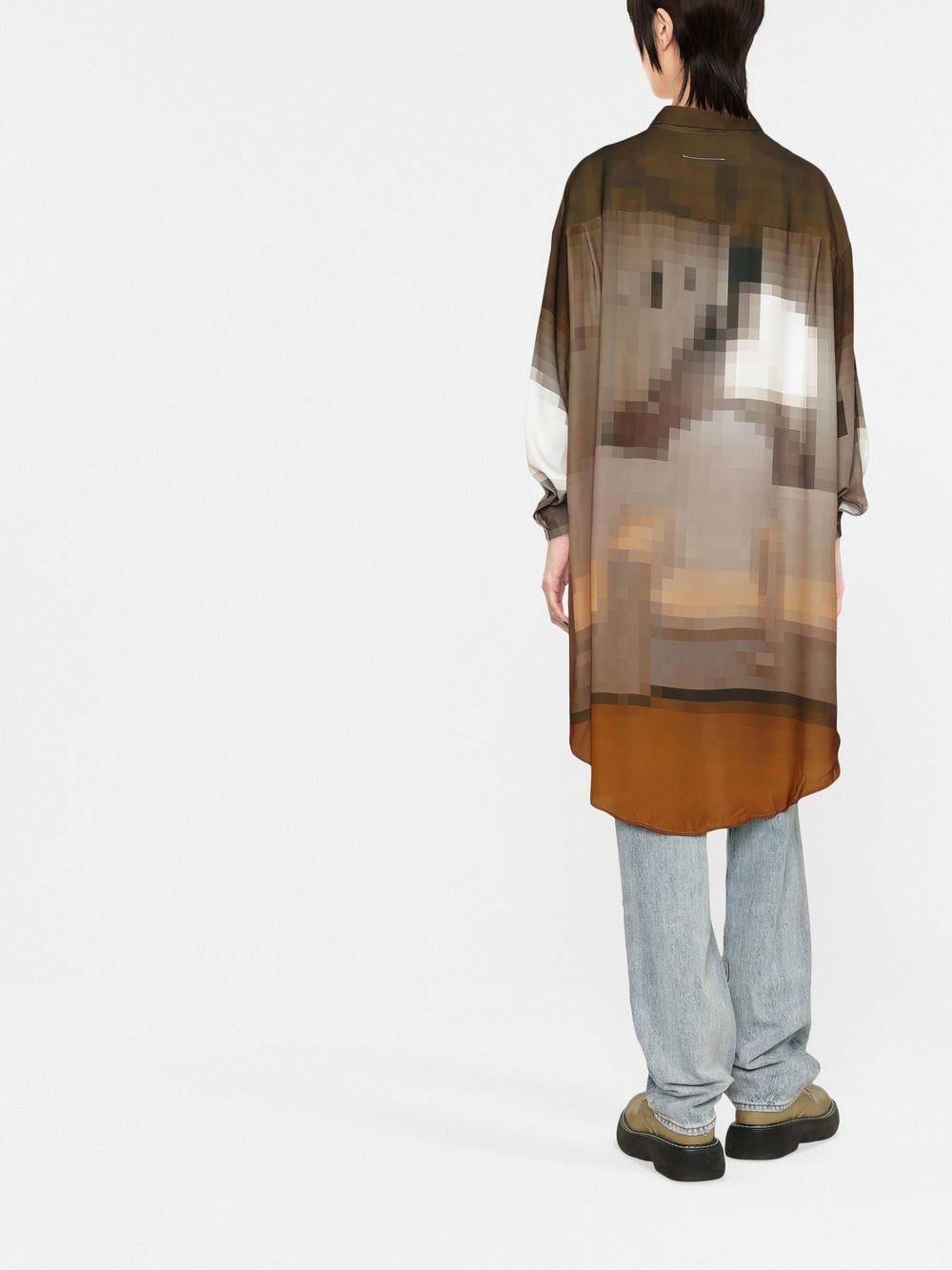 Mm6 maison martin discount margiela shirt dress