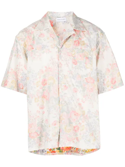 John Elliott camisa con estampado floral
