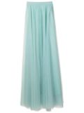 Gloria Coelho tulle maxi skirt - Green