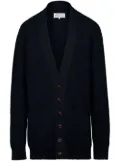 Maison Margiela Donegal V-neck cardigan - Blue