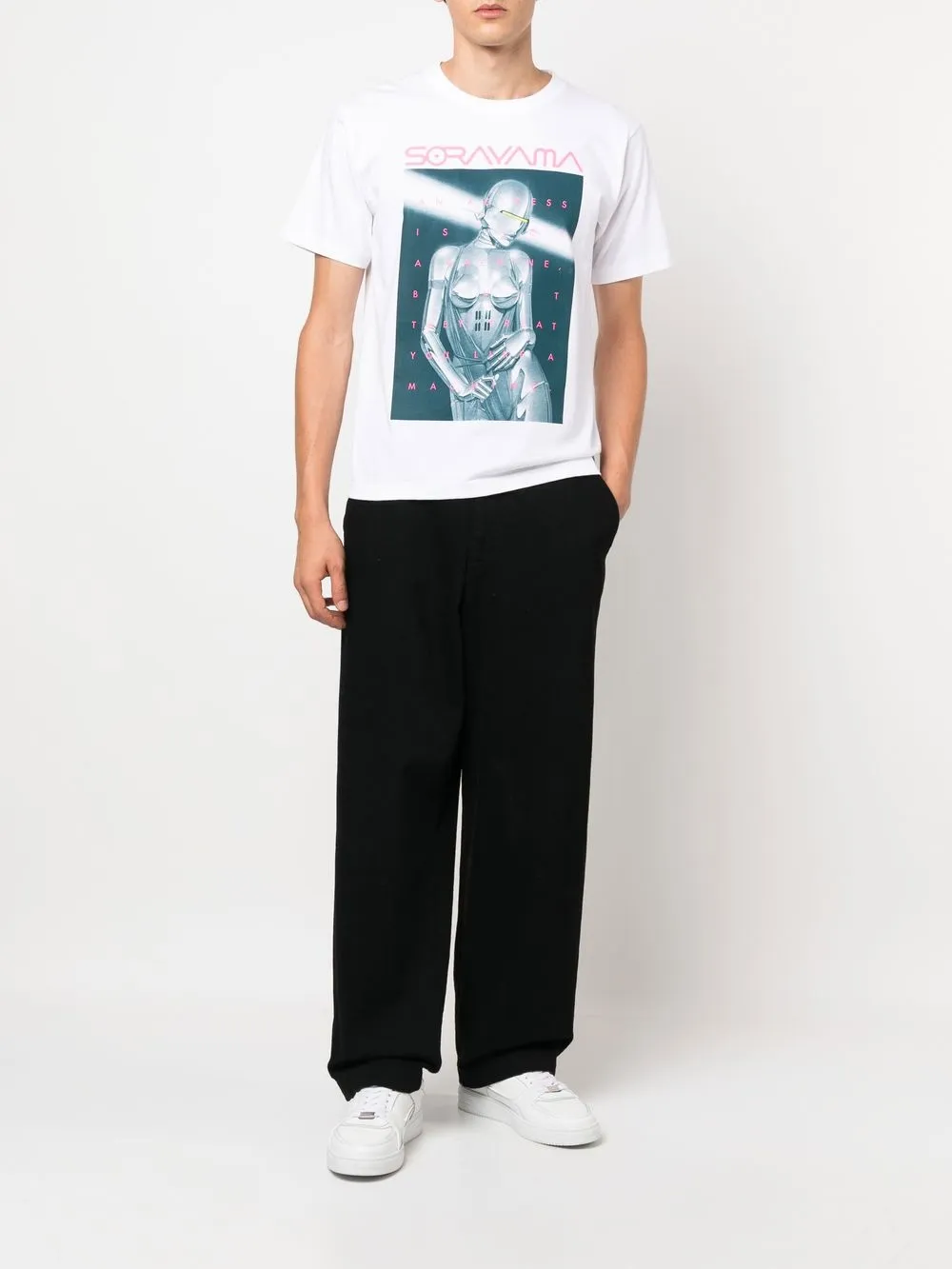  Medicom Toy T Shirt Mit Grafischem Print   Weiß 
