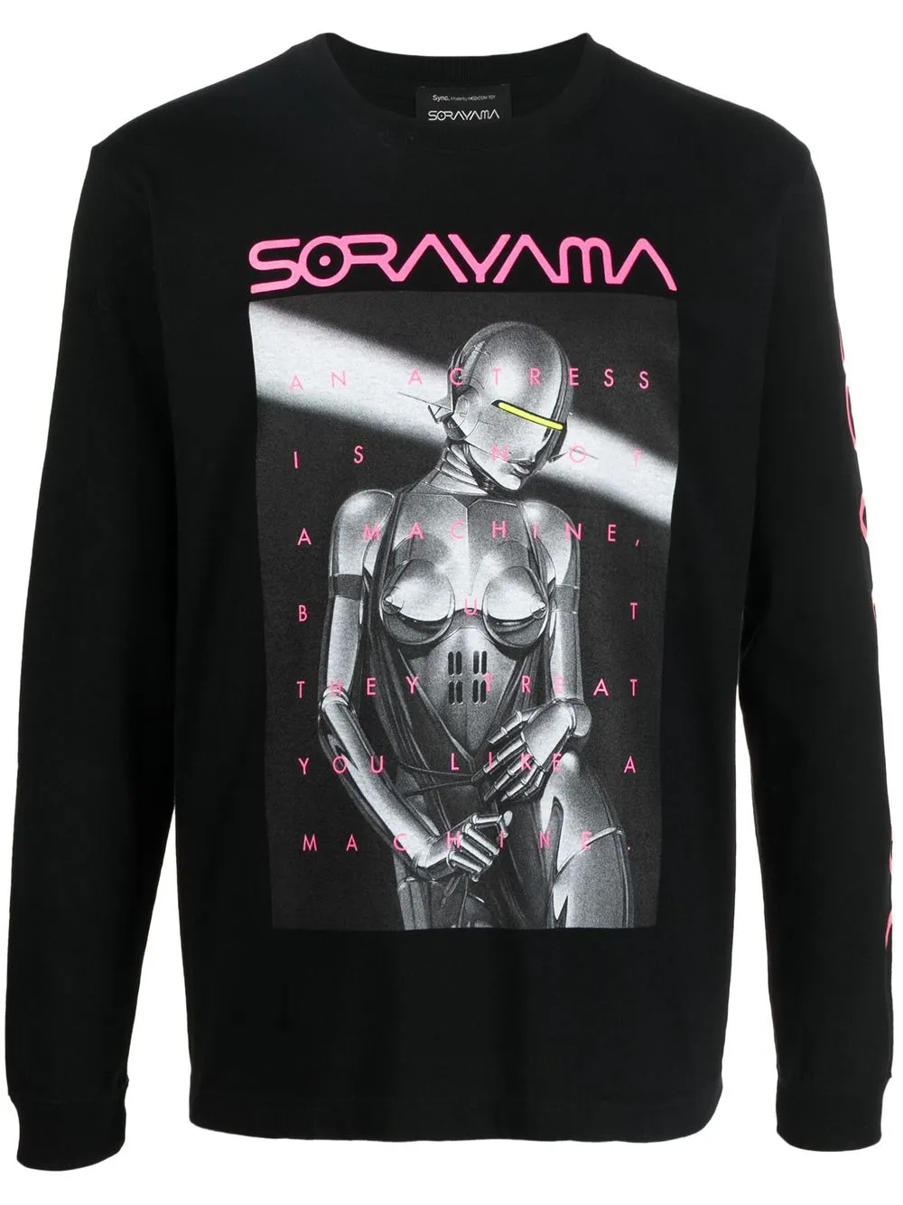 

Medicom Toy x Sorayama long-sleeved T-shirt - Black