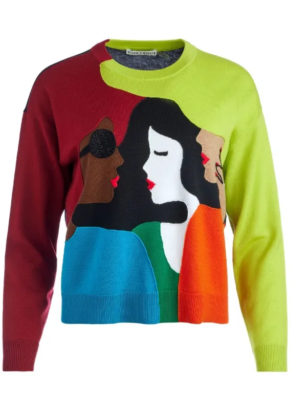Alice+Olivia Gleeson Girl Gang graphic 