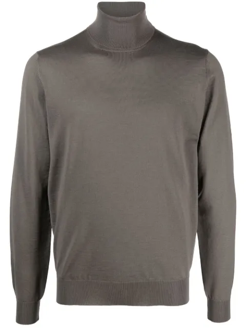 Dell'oglio fine-knit roll-neck jumper 