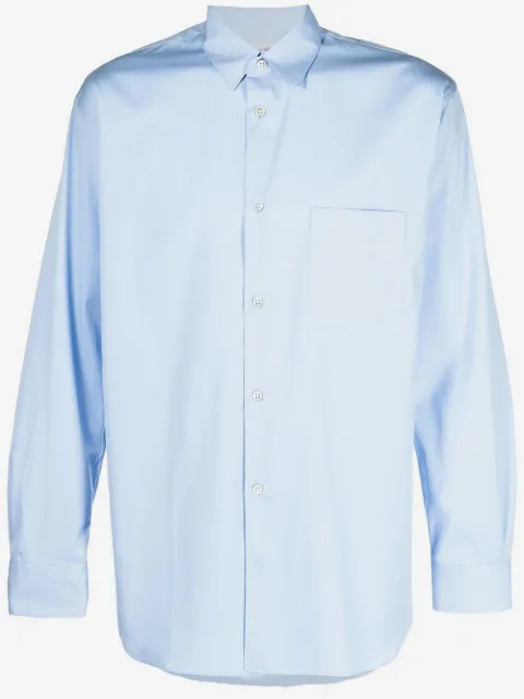 Comme Des Garçons Shirt 긴소매 코튼 셔츠