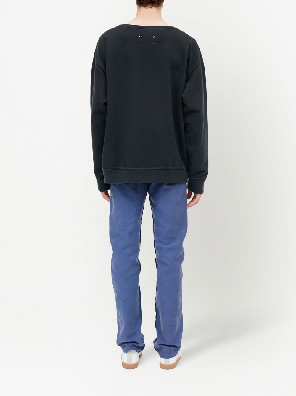 Maison Margiela Numeric logo-embroidered sweatshirt Men