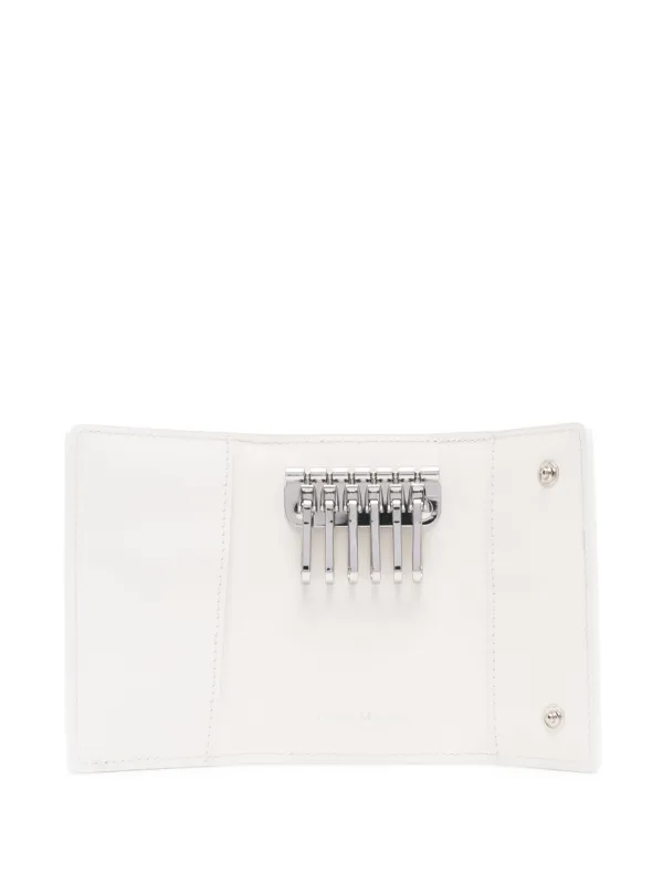 maison margiela ホワイトレザー チェーンウォレット Maison Margiela チェーンウォレット | ホワイト | FARFETCH JP