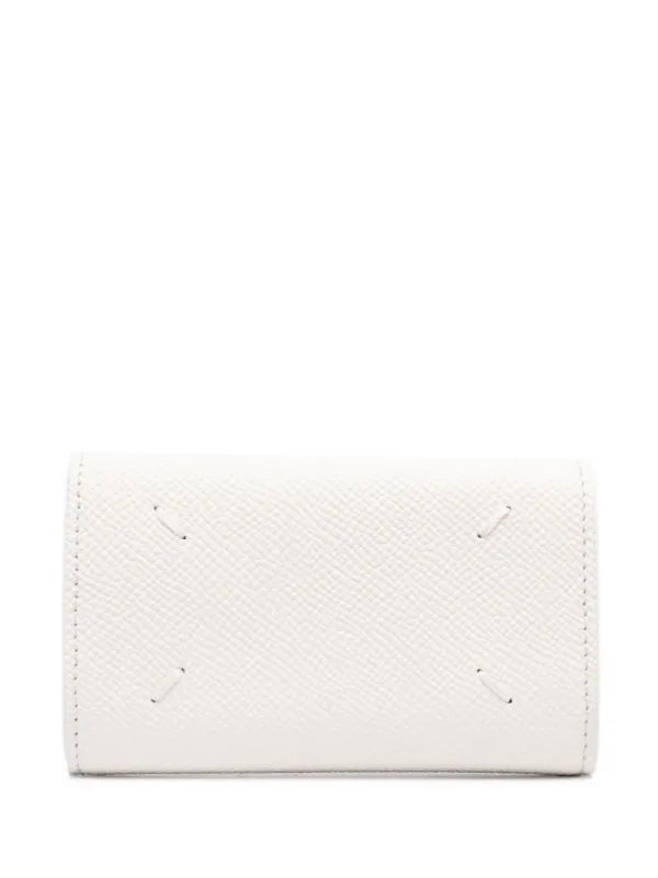 maison margiela ホワイトレザー チェーンウォレット Maison Margiela チェーンウォレット | ホワイト | FARFETCH JP