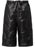 Maison Margiela padded knee-length shorts - Black