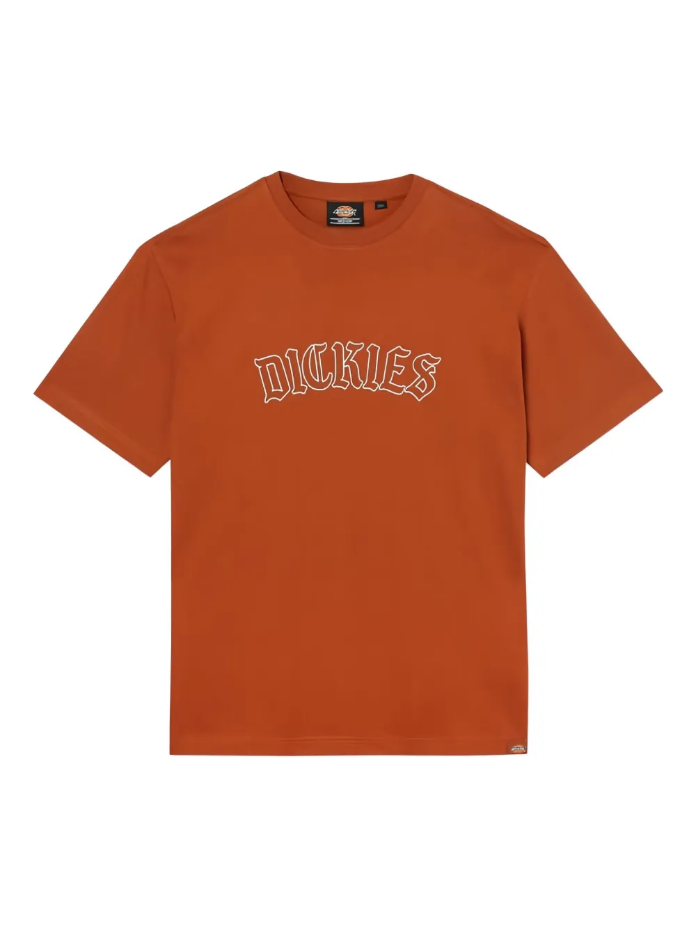 Dickies Construct logo T-shirt | Orange | Image 1