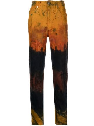 Eckhaus Latta El Venus-wash tie-dye Jeans - Farfetch