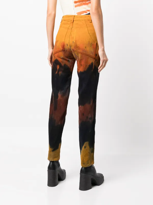 Eckhaus Latta El Venus-wash tie-dye Jeans - Farfetch