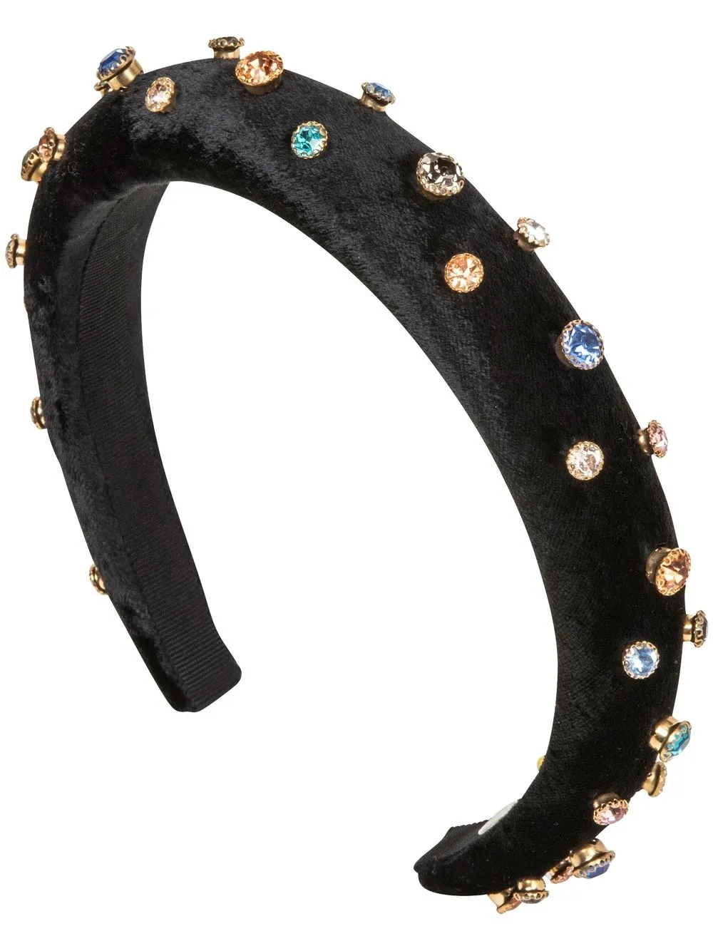 

Jennifer Behr Joy velvet hairband - Black