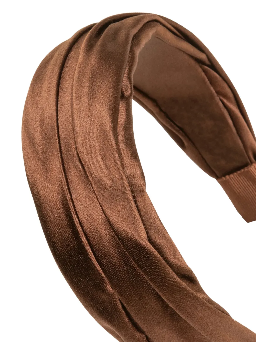 Jennifer Behr Twist Headband In Brown