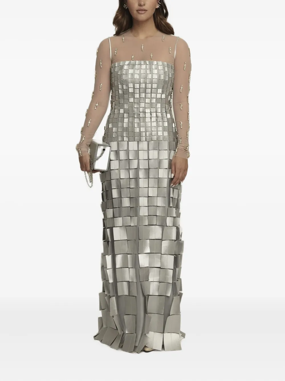 Gloria Coelho crystal-embellished mesh top | T-Shirts & Jersey Shirts | Image 2
