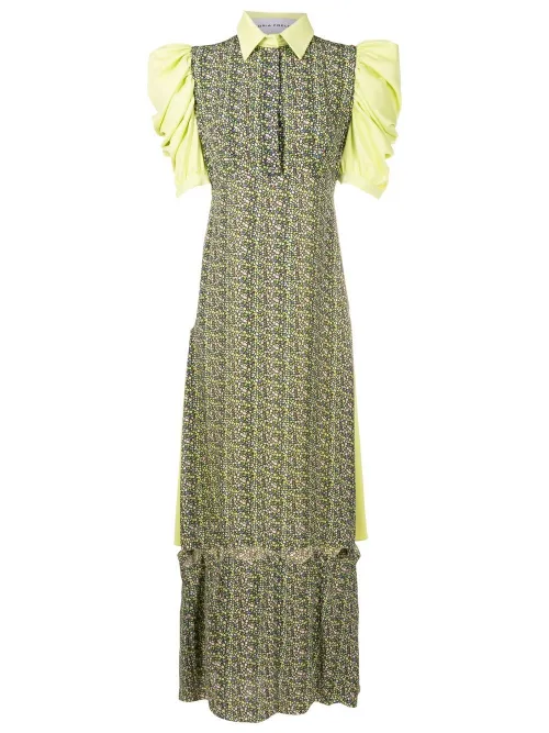 Robe à imprimé abstrait - Gloria Coelho - Modalova