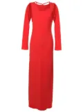 Gloria Coelho cut-out midi dress - Red