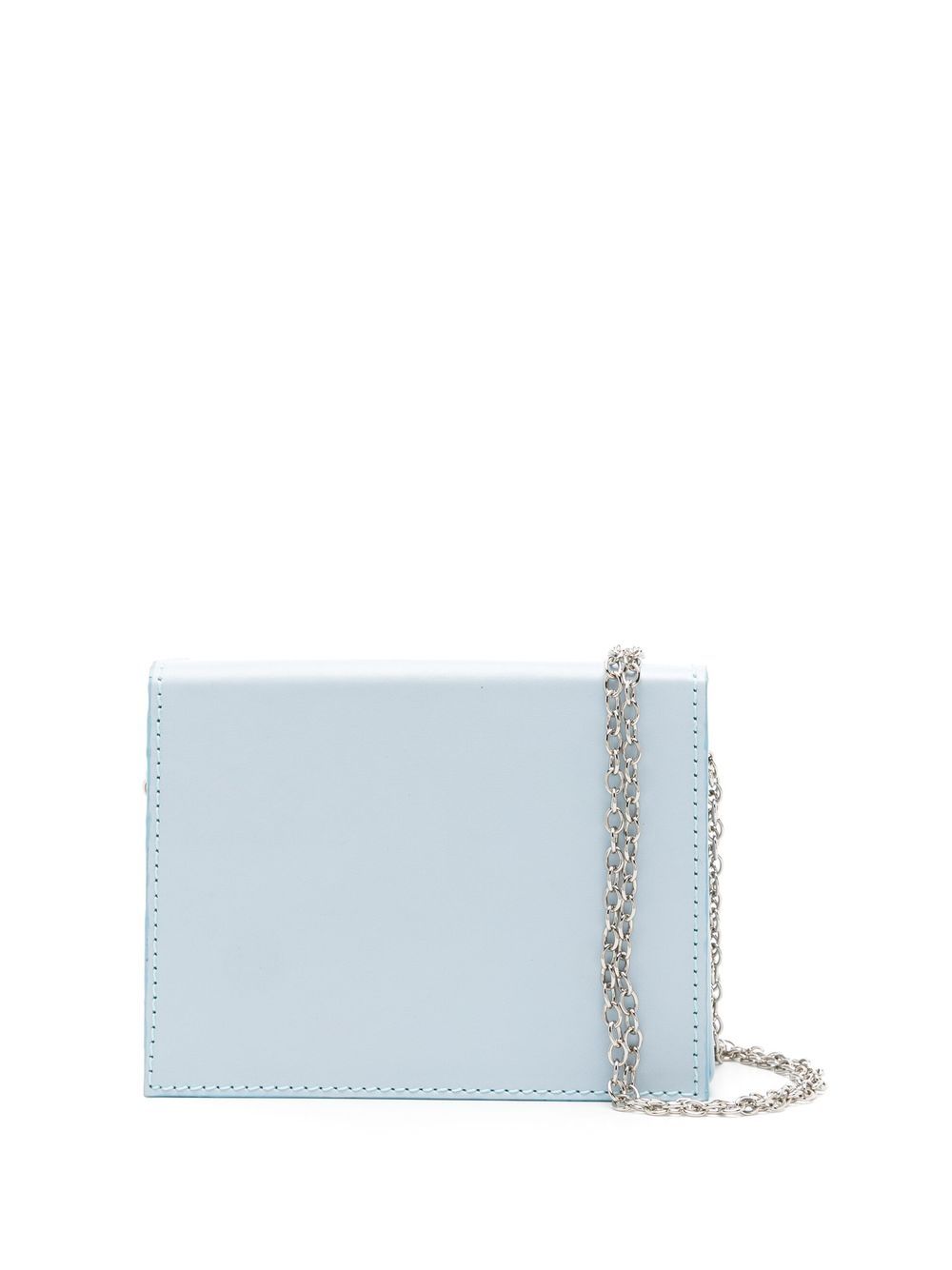 Gloria Coelho box-shaped crossbody bag - Blue