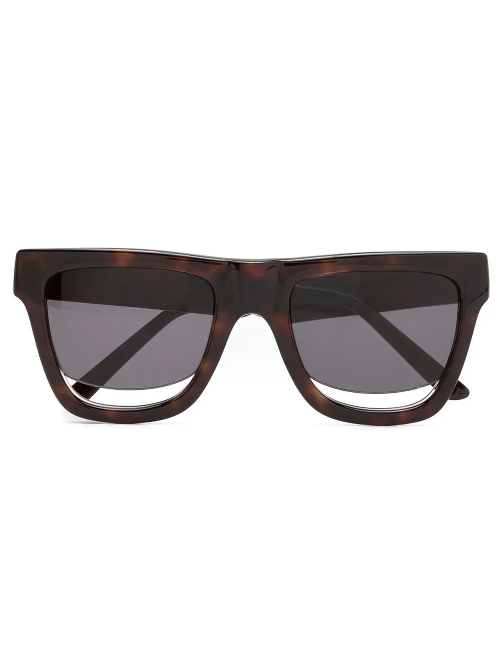 Gloria Coelho Occhiali da sole con dettaglio cut-out | marrone | Image 1
