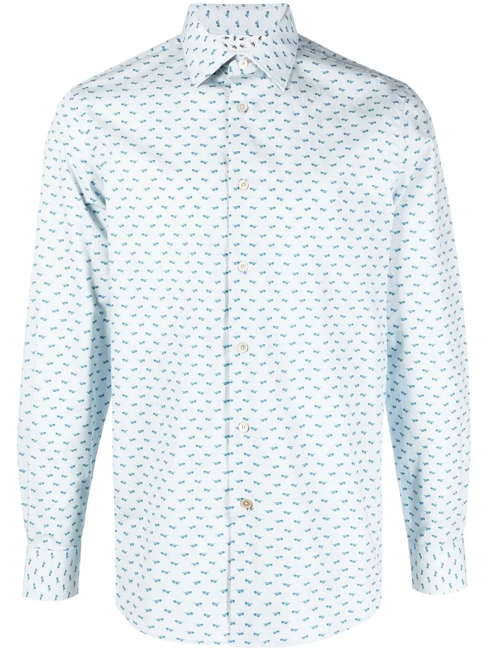 

Paul Smith camisa con lentes de sol estampados - Azul