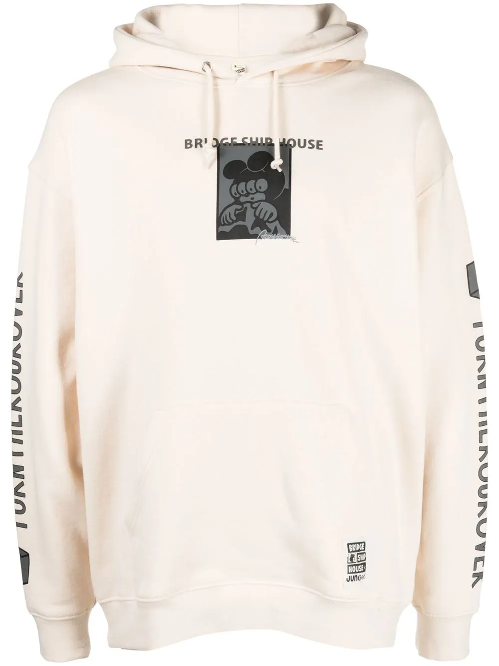 

Medicom Toy graphic-print hoodie - Neutrals