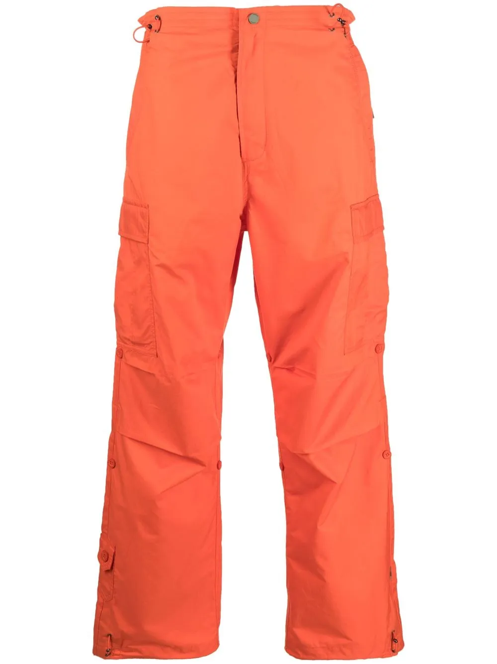 

Maharishi pantalones holgados con bolsillos - Naranja