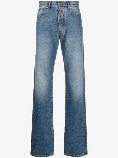 Maison Margiela jeans rectos con cuatro costuras