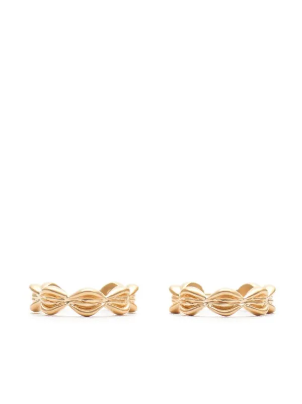 Maison Margiela タイムレス フープピアス | ゴールドトーン