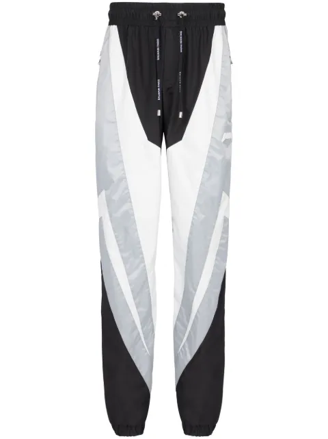 Balmain colour-blocked track pants