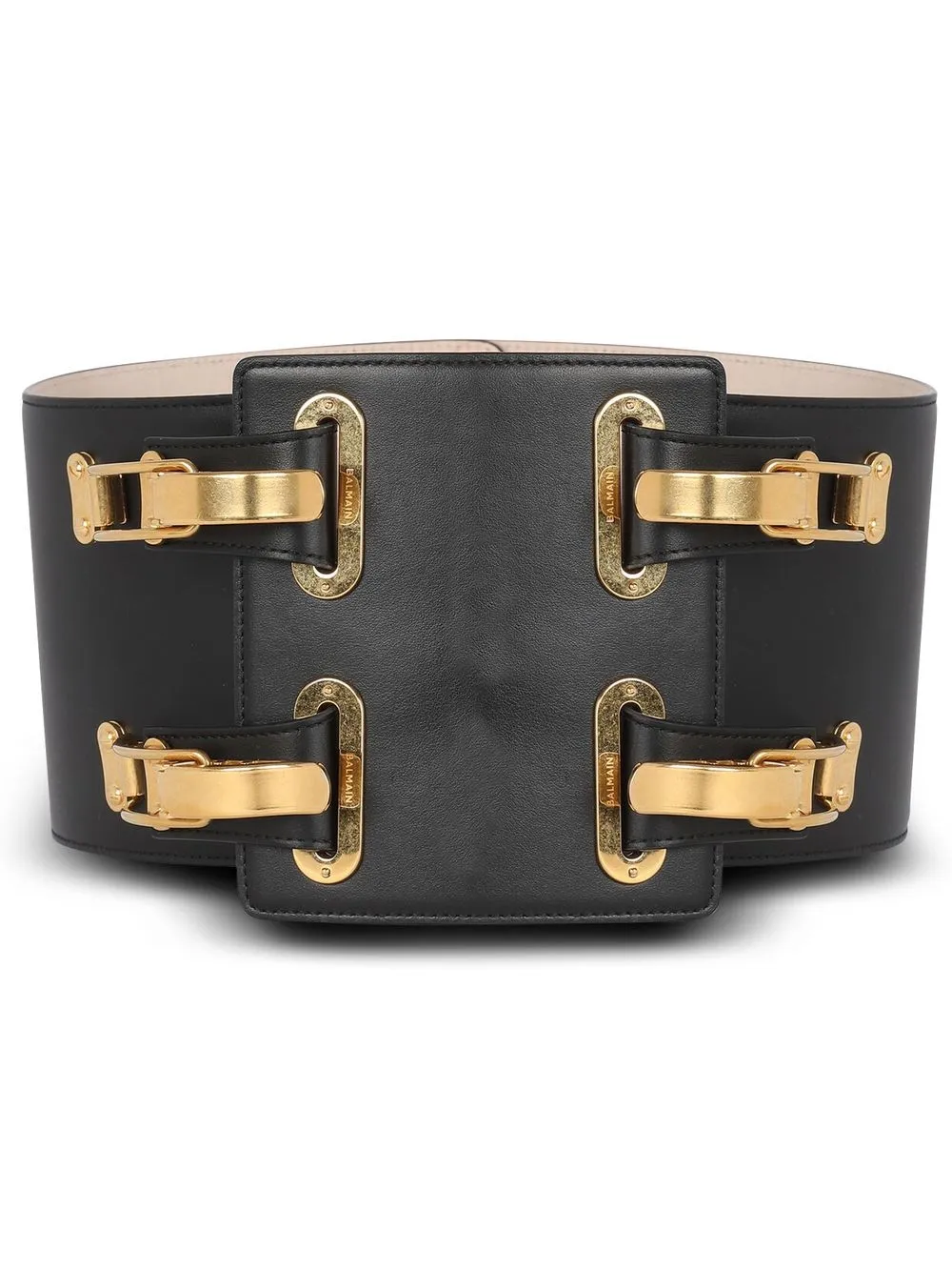 

Balmain Volt multi-strap waist belt - Black