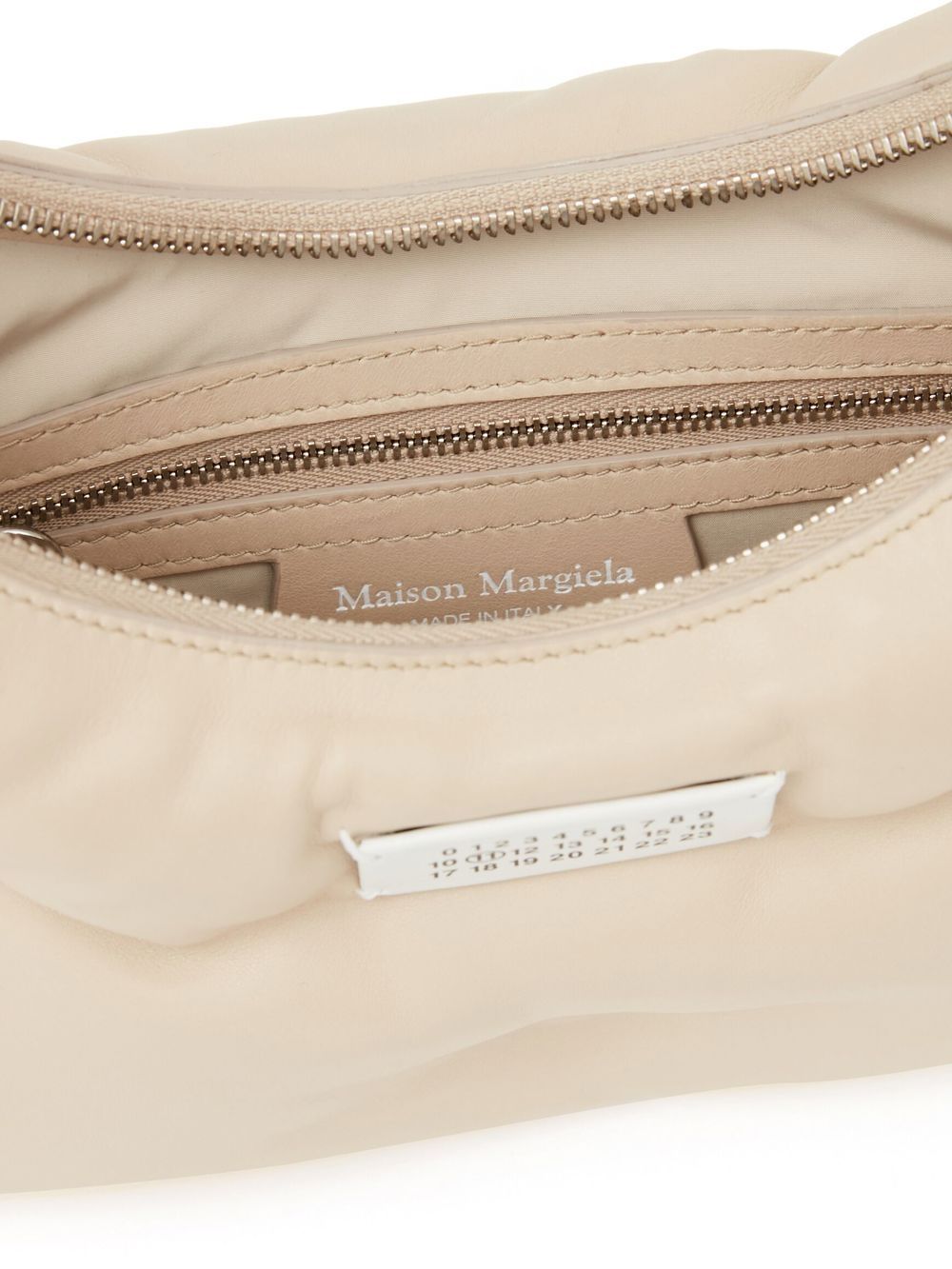 Shop Maison Margiela Small Glam Slam Shoulder Bag In Neutrals