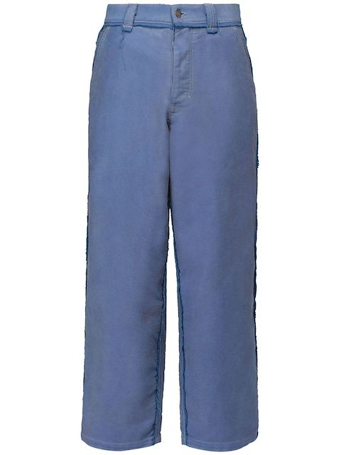 Maison Margiela cotton wide-leg trousers