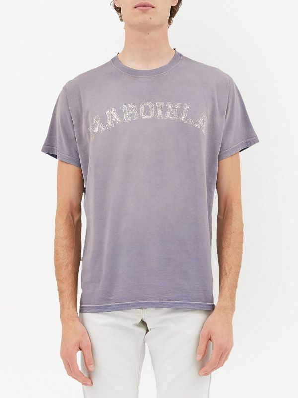 Maison Margiela logo-print Jersey T-shirt - Farfetch