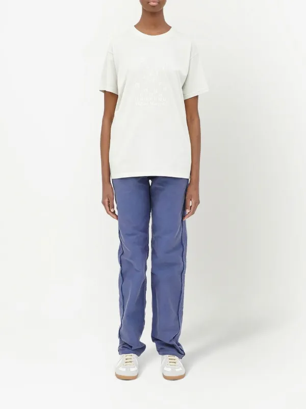 Maison Margiela ロゴ Tシャツ | ホワイト | FARFETCH JP