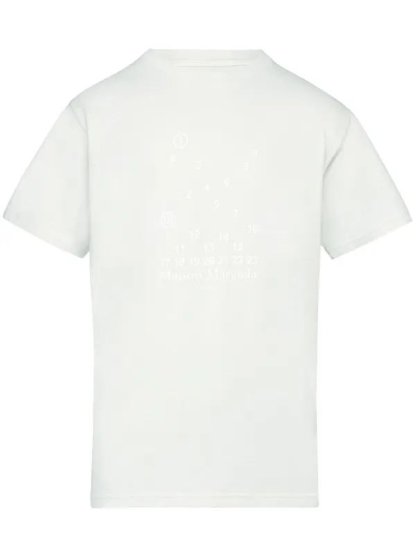 MAISON MARGIELA モックネックロゴディテールTシャツ Maison Margiela メゾンマルジェラ クルーネックTシャツ
