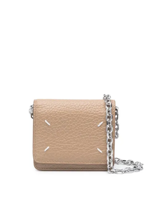 Maison Margiela four-stitch logo chain wallet