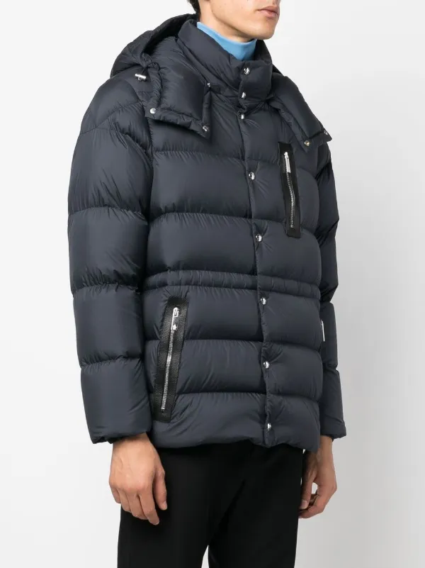 Moncler hooded on sale padded jacket