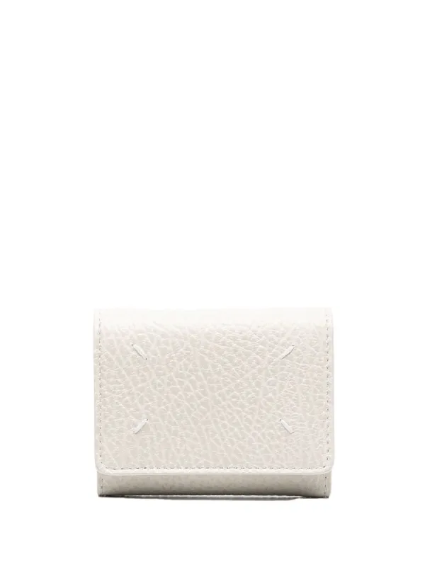 Maison Margiela four-stitch Leather Wallet | Neutrals | FARFETCH