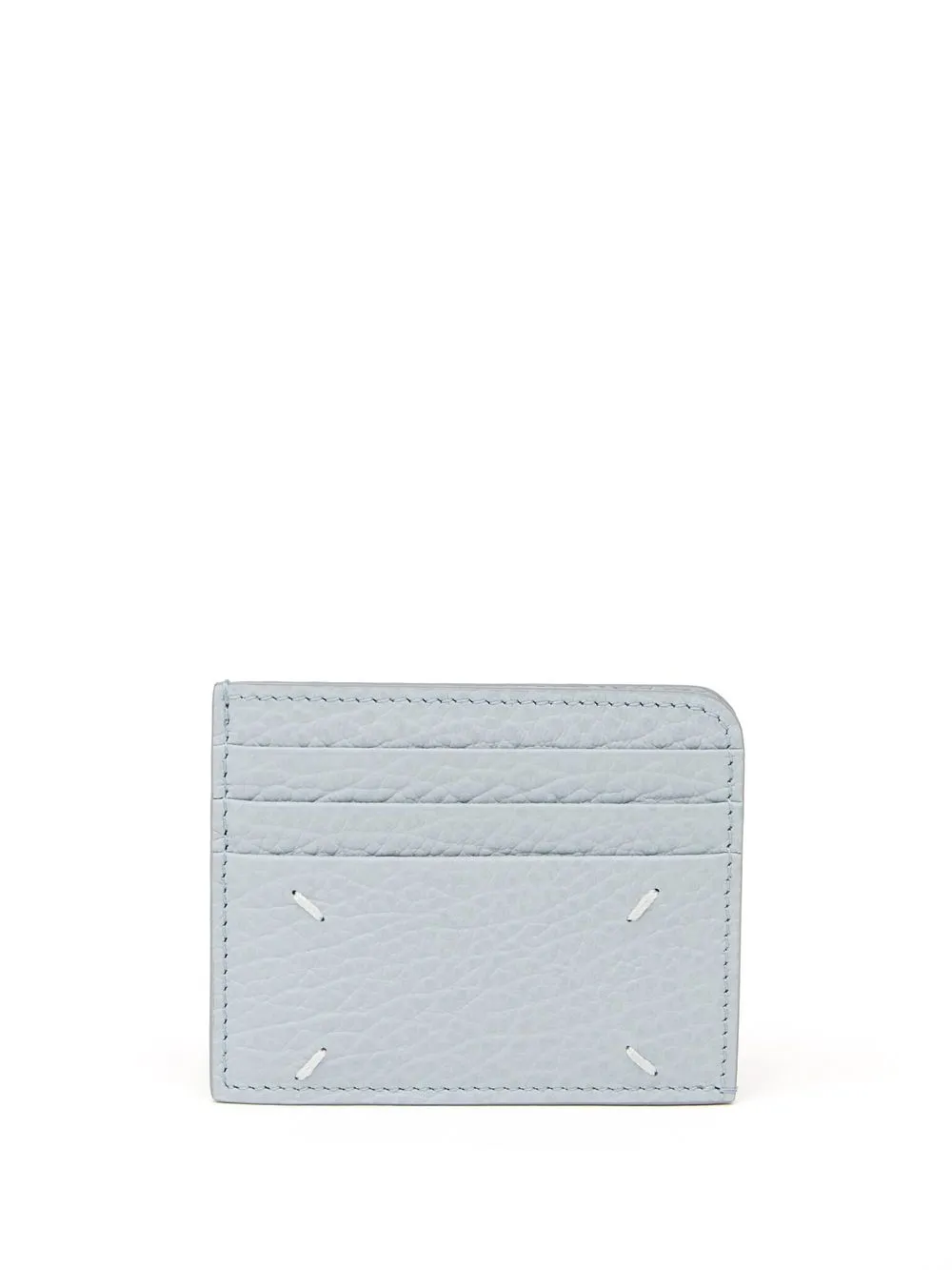 

Maison Margiela four-stitch logo cardholder - Blue