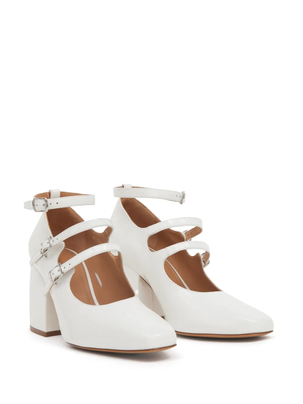 Maison Margiela Pumps met gesp - Wit