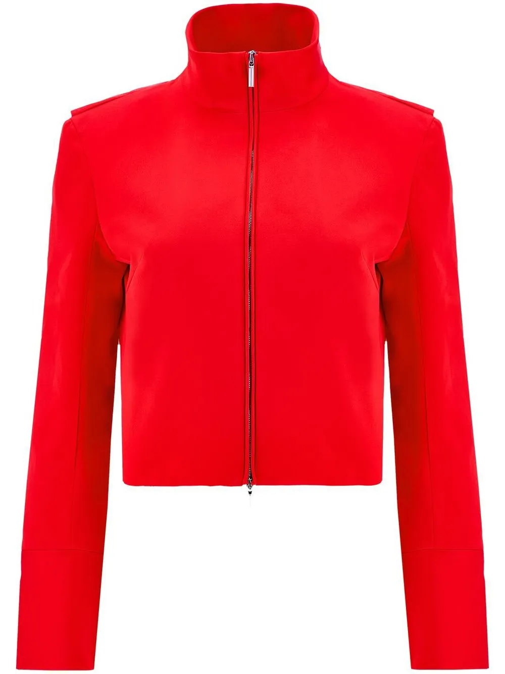 

Ferragamo high-neck zip-up jacket - Red