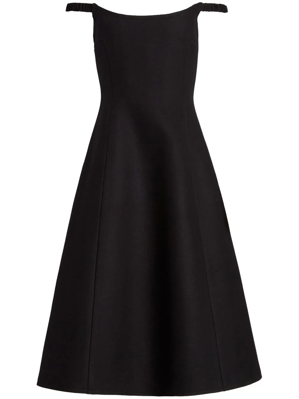 

KHAITE The Uma midi dress - Black