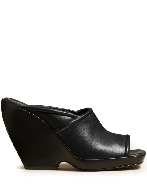 KHAITE mules The Stagg con tacón de 105mm
