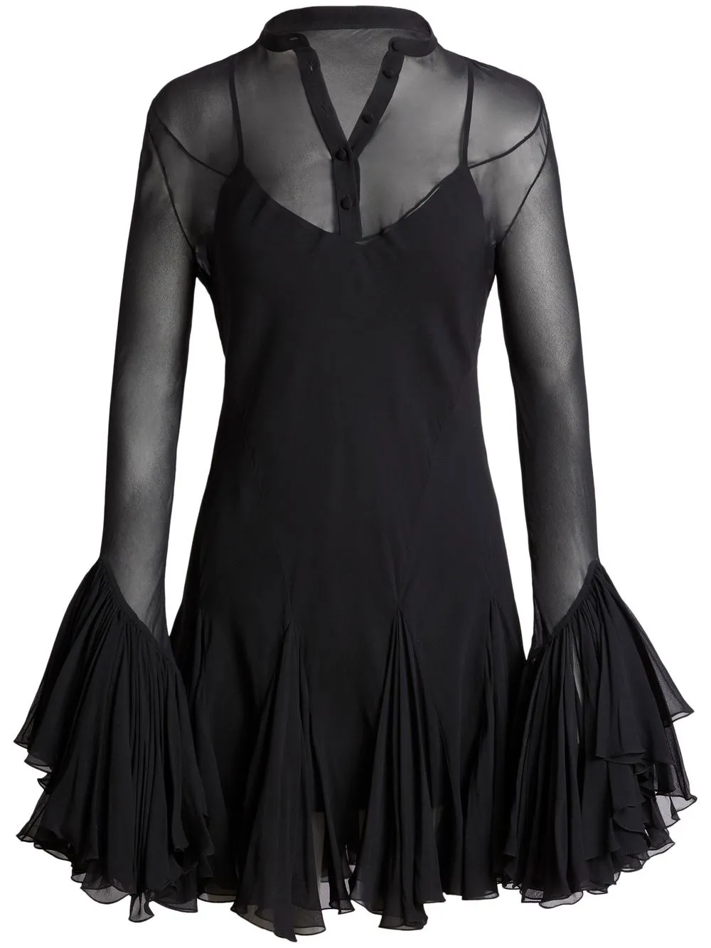 

KHAITE vestido The Winston - Negro